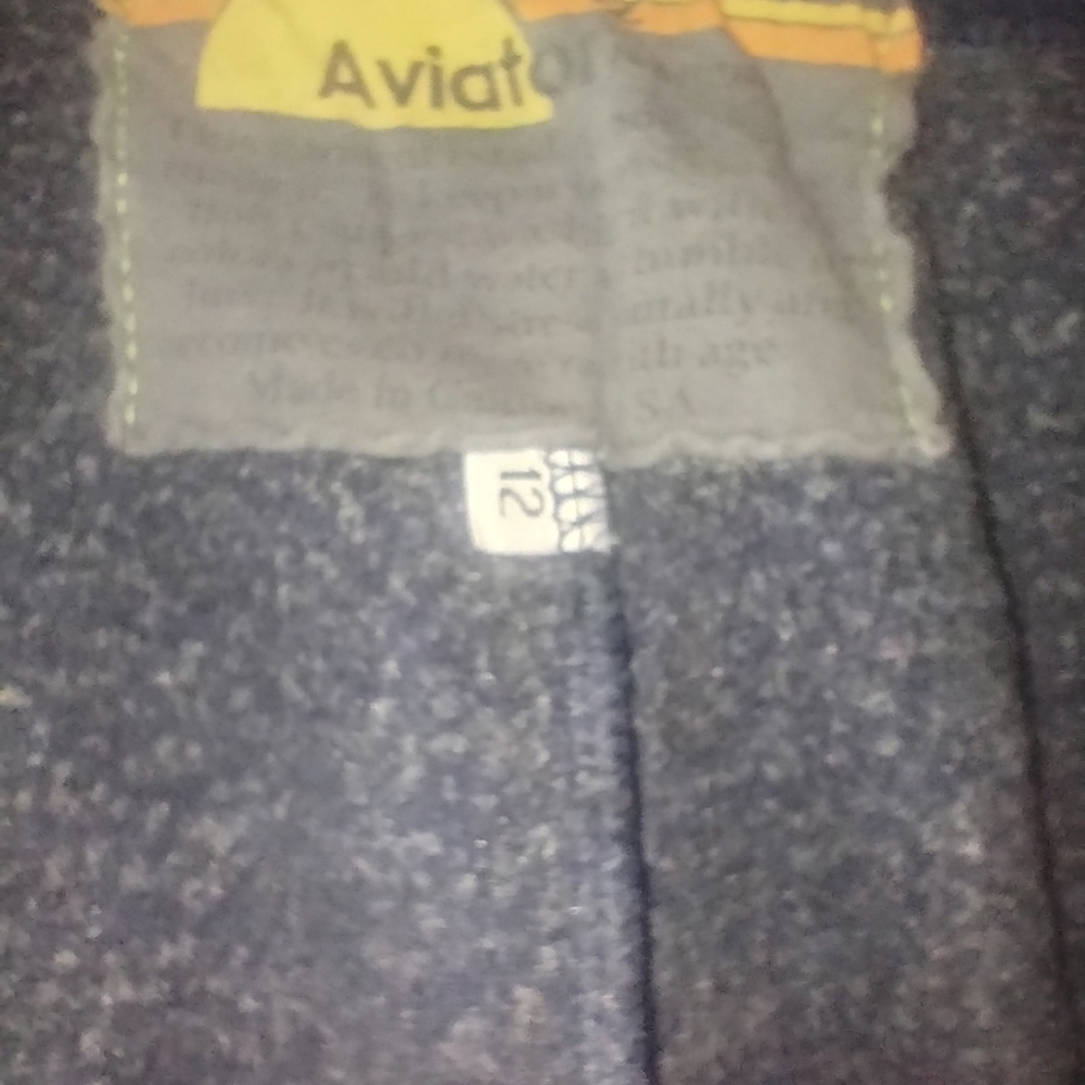 Aviator Nation Girls Navy Blue Sweat Pants Size12 - Picture 9 of 13